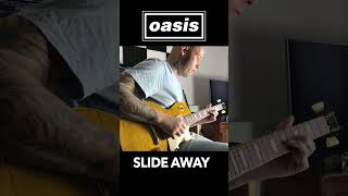 Oasis  Slide Away Solo Cover oasis slideaway lespaul [upl. by Olatha]