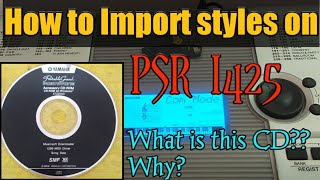 How to import styles on Yamaha Psr I425  Musicsoft downloader  தமிழ்  Henry Musicals  HM [upl. by Eerac]