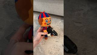 Bro turned into a Marketable plushie pt2 😂💀💀 fnafplushies fnafplush fnaf fnafmovie fnafmemes [upl. by Ennagroeg]