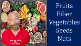 Dispelling Nutrition Myths Bioavailability of Fruit Fiber Nuts Seeds and Vegetables myths [upl. by Notnad]