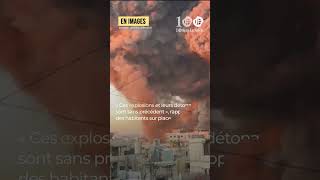 Bombardement massif sur la banlieue sud de Beyrouth [upl. by Bethesde]