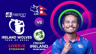 Nepal vs Ireland Wolves  Match 1  DishHome Fiber Net Ireland Wolves Tour of Nepal [upl. by Sonitnatsnok]