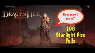 100 Starlight Dice Pulls  Dragonheir Silent Gods [upl. by Nodyroc544]