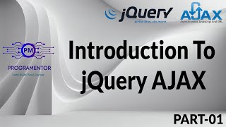 01  Introduction To jQuery AJAX  jQuery Ajax Tutorial  Ajax Tutorial  Learn jQuery HindiUrdu [upl. by Craner]