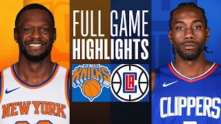 KNICKS at CLIPPERS  FULL GAME HIGHLIGHTS  December 16 2023 [upl. by Jessy]