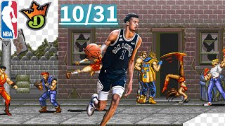 THE DFS EXPERIENCE NBA TOP PLAYS 103124 [upl. by Naliorf]