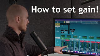 How to set gain on a digital mixer [upl. by Guevara]