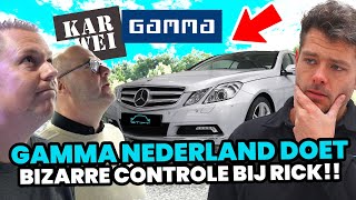 Gamma Nederland doet bizarre controle bij Rick [upl. by Ardith649]