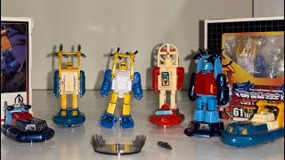 Newage 61R tremors review Transformers generation one gobots deco seaspray G1 figure collection [upl. by Hannover234]