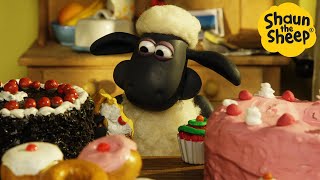 Shaun the Sheep 🐑 The Cake Disaster 😲🍰 Full Episodes Compilation 1 hour [upl. by Eehsar307]