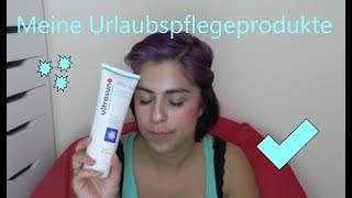 Meine Urlaubspflegeprodukte [upl. by Trace]