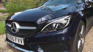 Mercedes C Class Coupe Full Video Review 2016 [upl. by Kesia]