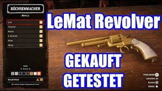 Der LeMat Revolver Red Dead Redemption 2 Deutsch  German [upl. by Thorma]