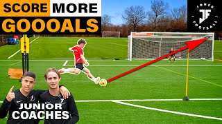 BASIC FINISHING DRILLS FOR FOOTBALLSOCCER ⚽️  JONER FOOTBALL [upl. by Haymo]