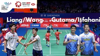 SabarReza INA VS LiangWang CHN  R16 CHINA MASTER 2024 chinamaster2024 [upl. by Euqinay731]