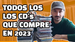 Todos los CDs que compré en 2023💿 [upl. by Adnuhser]