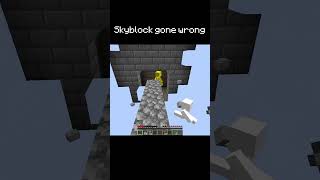 This skyblock is strange minecrafshorts [upl. by Romulus]