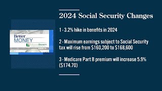 BETTER MONEY Social Security changes in 2024 16 [upl. by Ok]