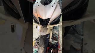 Membuat Aero fairing R15 v4 [upl. by Hailahk]