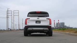 Borla Exhaust for the 20202022 Kia Telluride Exhaust System Sounds [upl. by Nerine]