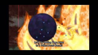 Kcm2 Naruto’s Sage Mode Tailed Beast Bomb Never got to see it [upl. by Ogait]