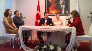 Ceren amp Emre Nikah Töreni [upl. by Ahsahs]