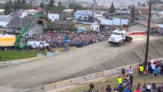 World record semi truck jump [upl. by Adranoel]