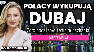 NIERUCHOMOŚCI bez żadnej INWIGILACJI ZERO Podatków brak KONTROLI Polka w Dubaju Marta Malak [upl. by Akemehc704]