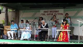 Lion Halau  Hawaiian Guitar 2018 [upl. by Rech460]