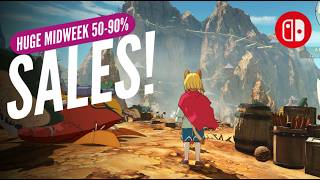 A HUGE Switch MIDWEEK Eshop Sale  50  95 off these GREAT GAMES [upl. by Oirretno]