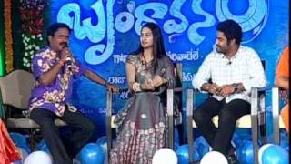 Kajal team Vs Samantha team  JrNTR Brindavanam movie team Comedy  07 [upl. by Morra]