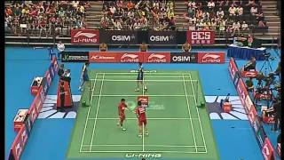 F  MD  MKidoHSetiawan vs Ko SHYoo YS  2012 LiNing Singapore Open [upl. by Diamond]