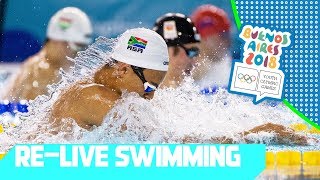 RELIVE  Day 05 Swimming  Youth Olympic Games 2018  Buenos Aires [upl. by Leese]