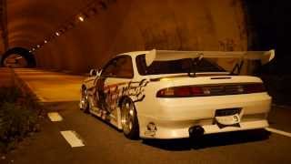 Nissan Silvia S14 SR20DET Exhaust Sound [upl. by Scribner695]