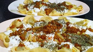 Afghani Mantu  Mantoo in just a few minutes 😃 shorts youtubeshorts [upl. by Felicity]