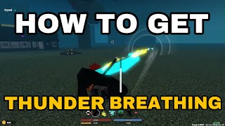 HOW TO GET THUNDER BREATHING  DemonFall [upl. by Eilyr393]