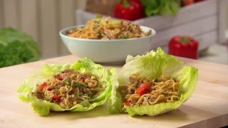 BBQ Chicken Lettuce Cups [upl. by Navis152]