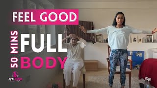 50m FEEL GOOD FULL BODY STRENGTH Suitable for WFH SENIORS and ALL ages [upl. by Benito399]