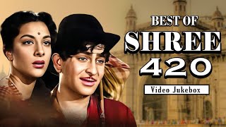 Best Of SHREE 420  Video Jukebox HD  Raj Kapoor amp Nargis  Lata Mangeshkar amp Mukesh [upl. by Cavit348]