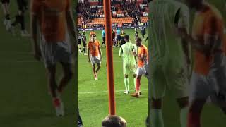 Wigans keeper has meltdown after Blackpool comeback blackpoolfc football [upl. by Lirva]