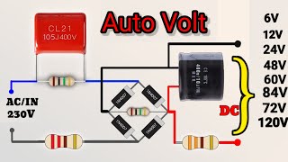 Auto volt Convert 220v ac to DC 3v6v12v24v48v60v84v72v120v Dc multi output 5A converter [upl. by Janine]