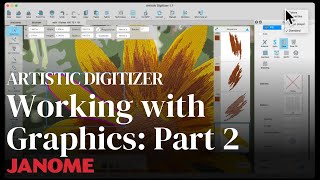 Working with Graphics in Artistic Digitizer Part 2 [upl. by Taka]