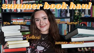 summer book haul 2024  new release thrillers horror amp romance books  a kindle haul [upl. by Marybelle230]