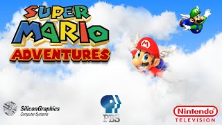 Super Mario Adventures 2000s CGI Show  Animated Intro TV Concept [upl. by Narat]