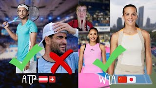 AVANTI BRONZETTI E MUSETTI  FUORI BERRETTINI  post ATP 🇦🇹🇨🇭 amp WTA 🇨🇳🇯🇵 [upl. by Leksehc]