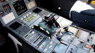 Tame Linea Aerea del Ecuador New Airbus A319 HCCMO cockpit review HD [upl. by Enelloc]