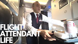 HARDEST FLIGHT ATTENDANT TRIP EVER  FLIGHT ATTENDANT VLOG [upl. by Ailima]