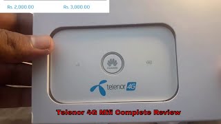 Telenor 4g Mifi UnboxingReview and Speed Test [upl. by Phox]