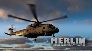 MERLIN II Agusta Westland AW101 in Action [upl. by Ylrac922]