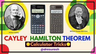 3 Cayley Hamilton Theorem  Unit 1  21MAB101T  Calculator Tricks [upl. by Selin356]